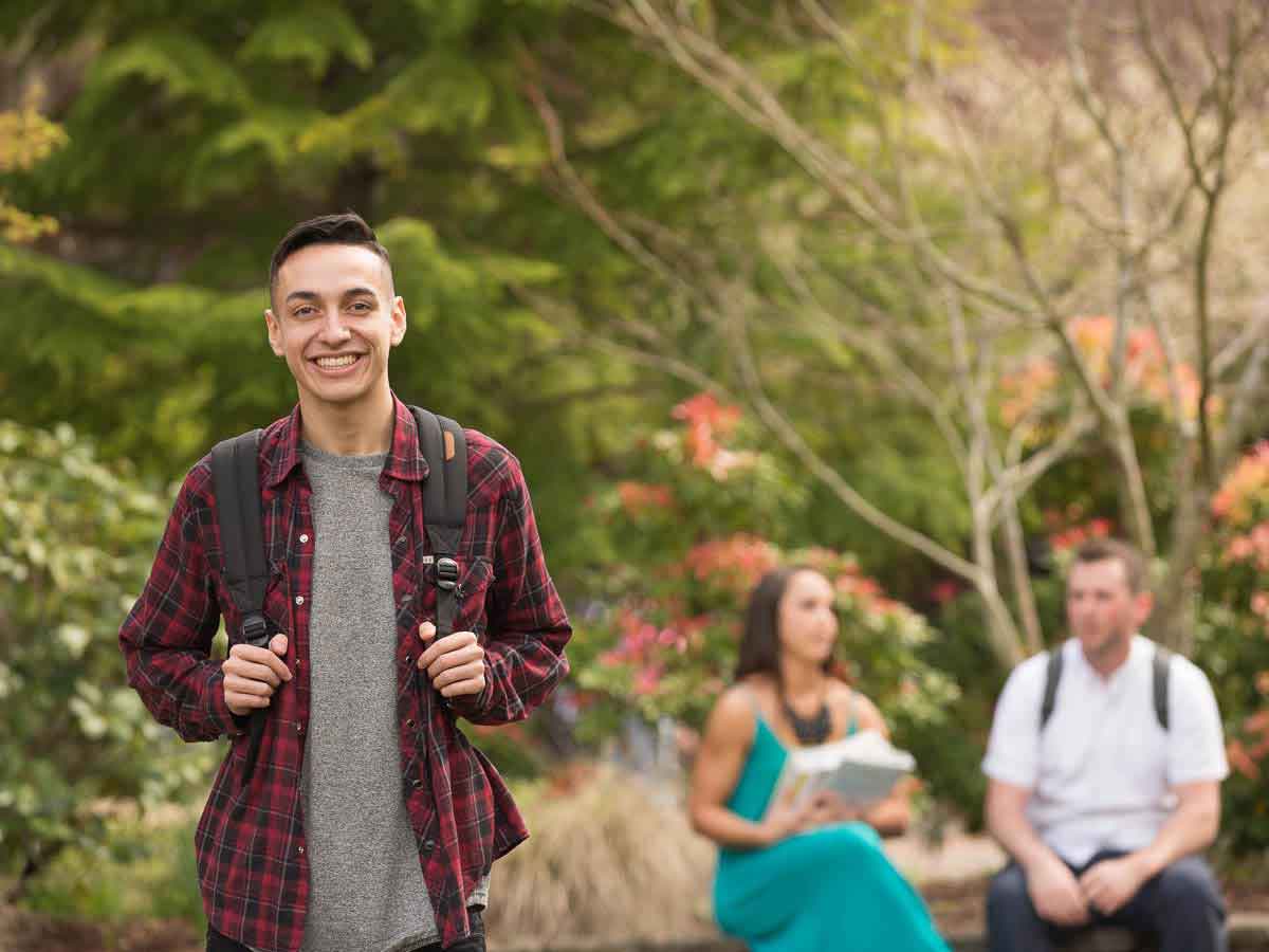 students at our Peace park